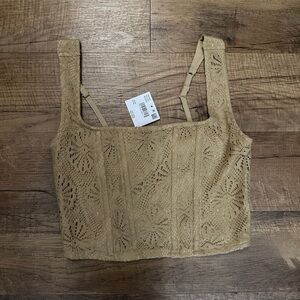 American eagle corset top